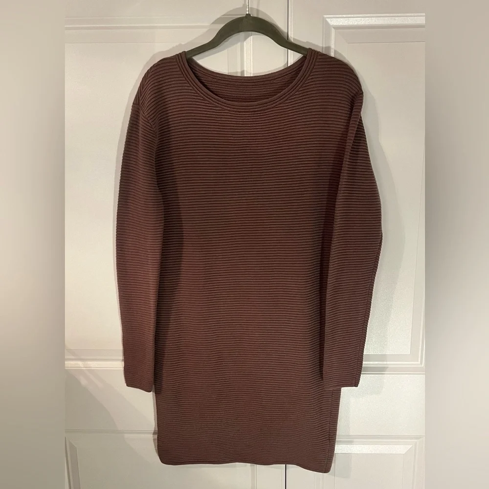 Wilfred Cashmere Silk Blend Sweater Dress- Medium - Picture 2 of 8